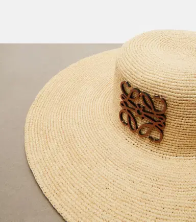 Loewe Paula's Ibiza Anagram raffia sun hat | Thumbnail 3 Loewe Paula's Ibiza Anagram raffia sun hat | Thumbnail 3