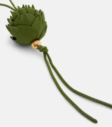 Loewe Artichoke leather bag charm | Thumbnail 2