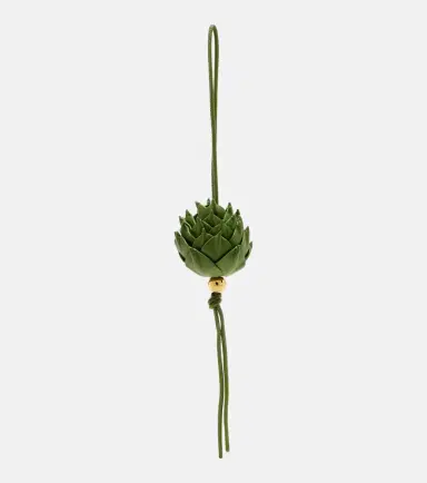 Loewe Artichoke leather bag charm | Thumbnail 3