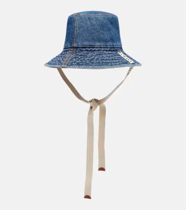 Loewe Paula's Ibiza logo denim bucket hat | Thumbnail 2