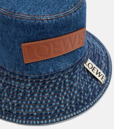 Loewe Paula's Ibiza logo denim bucket hat | Thumbnail 3