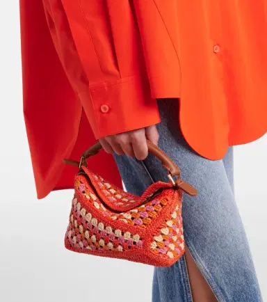 Loewe Paula's Ibiza Puzzle Mini raffia top-handle bag | Thumbnail 5 Loewe Paula's Ibiza Puzzle Mini raffia top-handle bag | Thumbnail 5