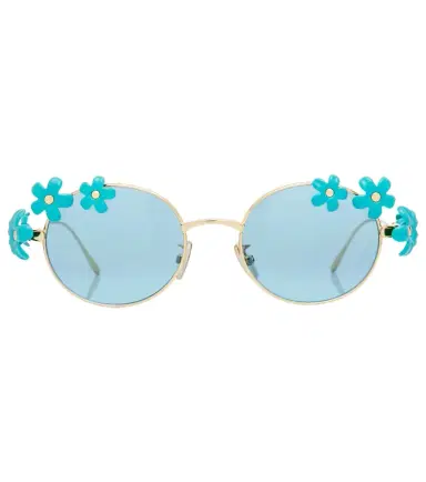 Loewe Signature Floral oval sunglasses | Thumbnail 1