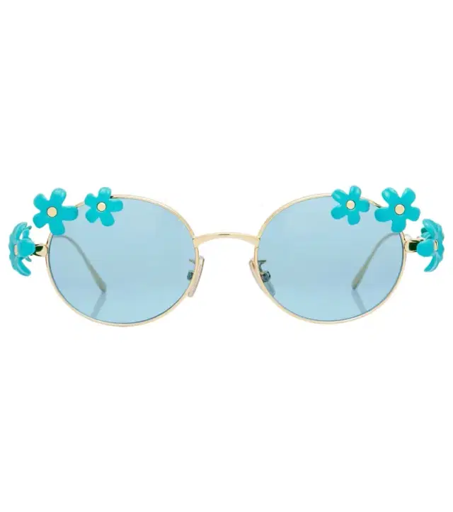 Loewe Signature Floral oval sunglasses