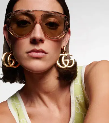 Gucci GG shield sunglasses | Thumbnail 2