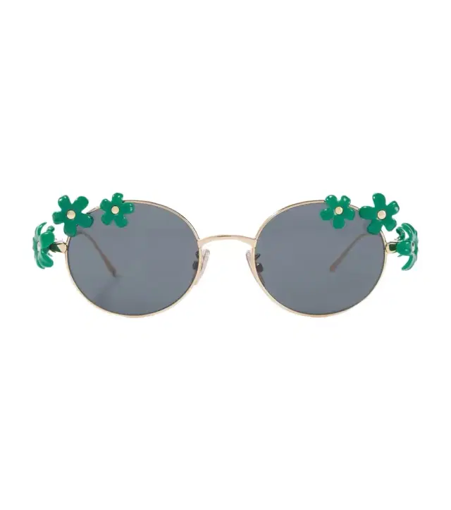 Paula's Ibiza Daisy Field round sunglasses