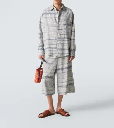 Loewe Paula's Ibiza denim jacquard shirt | Thumbnail 6 Loewe Paula's Ibiza denim jacquard shirt | Thumbnail 6