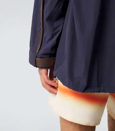 Loewe Paula's Ibiza leather-trimmed ripstop jacket | Thumbnail 4