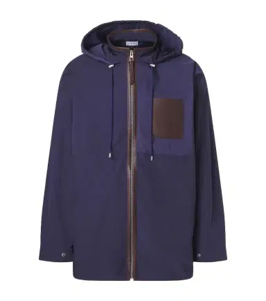 Loewe Paula's Ibiza leather-trimmed ripstop jacket | Thumbnail 1