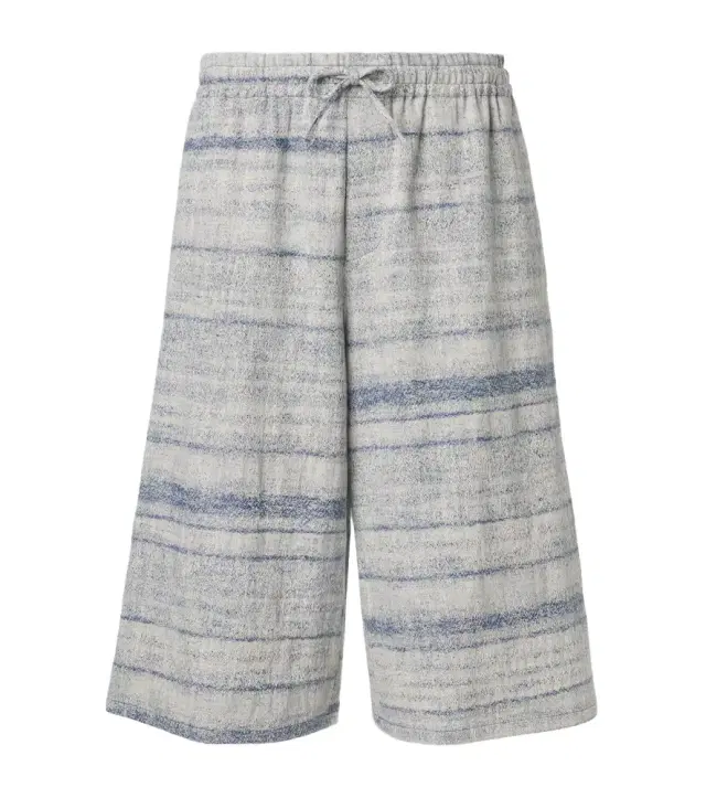 Loewe Paula's Ibiza denim jacquard shorts