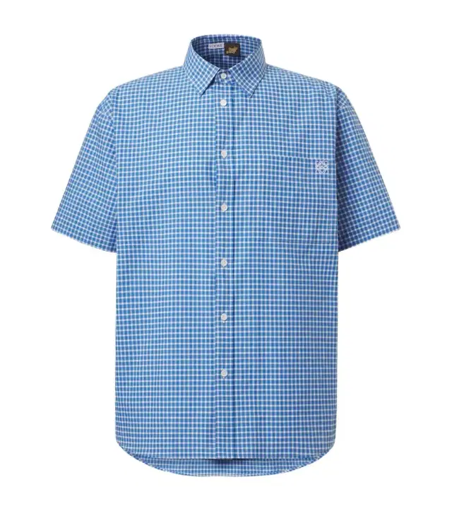 Loewe Paula's Ibiza checked cotton-blend shirt