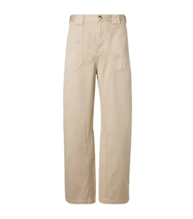Loewe Paula's Ibiza cotton canvas straight pants