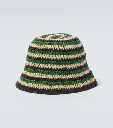 Loewe Paula's Ibiza striped raffia bucket hat | Thumbnail 2