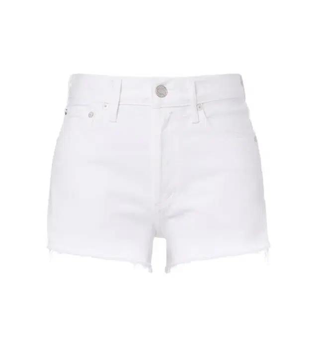 Agolde Parker denim shorts
