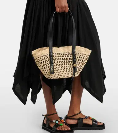 Loewe Paula's Ibiza Braid Small basket bag | Thumbnail 7