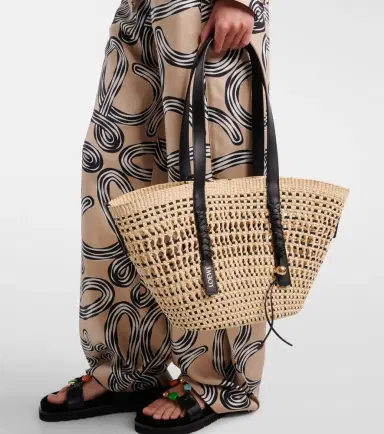 Loewe Paula's Ibiza Braid Medium basket bag | Thumbnail 6