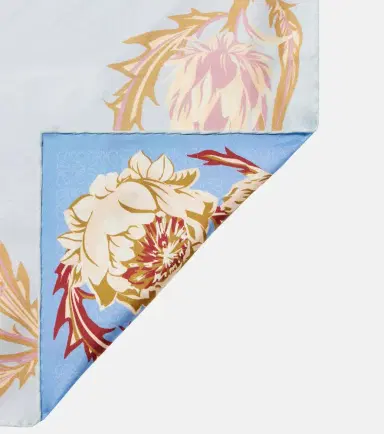 Loewe Printed silk twill scarf | Thumbnail 2