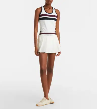 Tory Burch Striped jersey tank top | Thumbnail 2 Tory Burch Striped jersey tank top | Thumbnail 2