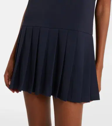 Tory Burch Striped pleated polo dress | Thumbnail 4 Tory Burch Striped pleated polo dress | Thumbnail 4