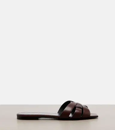 Saint Laurent Tribute leather sandals | Thumbnail 4