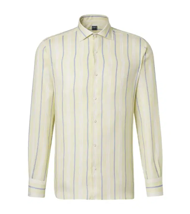Striped linen shirt