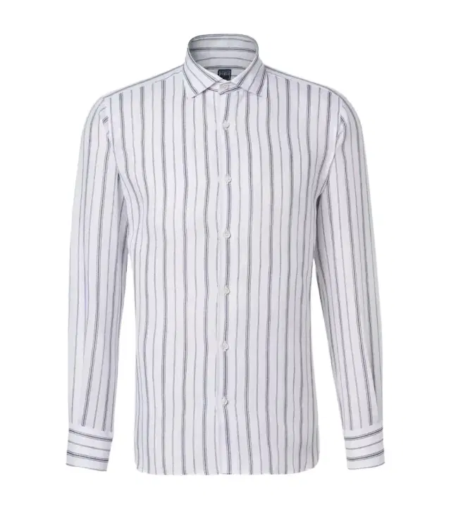 Striped linen shirt