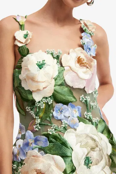 LEO LIN Beatrice Midi Dress | Thumbnail 4