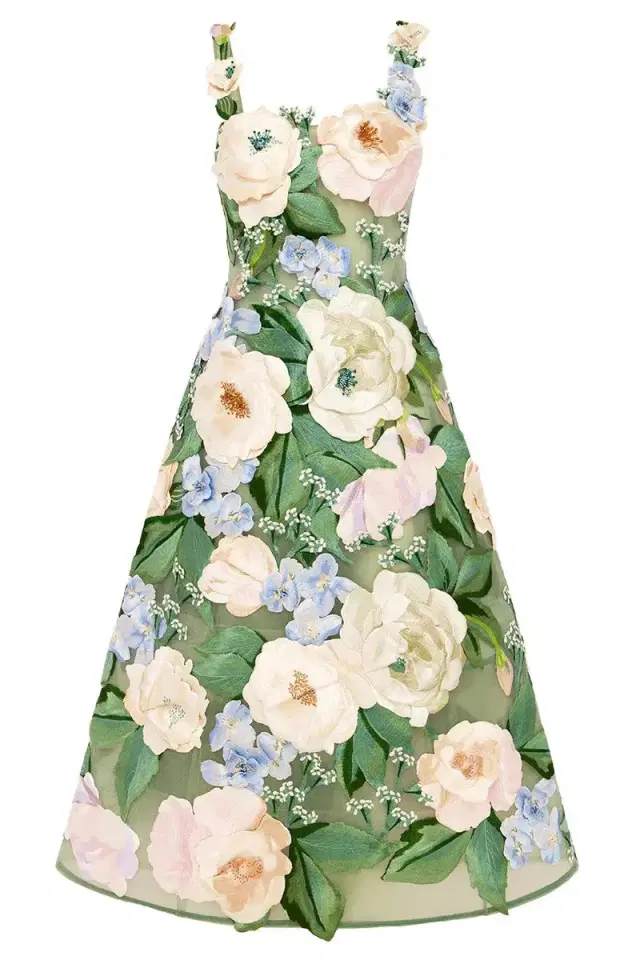 LEO LIN Beatrice Midi Dress