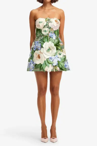 LEO LIN Roselle Mini Dress | Thumbnail 2