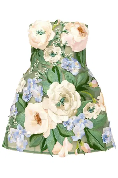 LEO LIN Roselle Mini Dress | Thumbnail 1