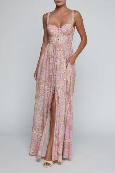 L'Agence Rosette Maxi Dress | Thumbnail 2
