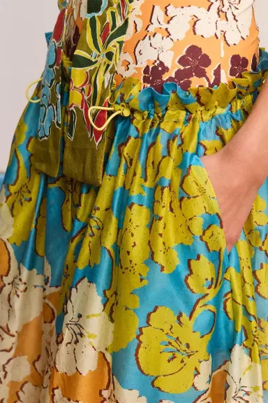 ALÉMAIS Splice Midi Skirt | Thumbnail 2