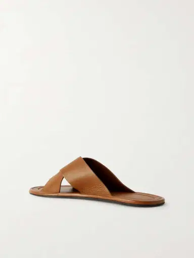 The Row Malik Leather Sandals | Thumbnail 3