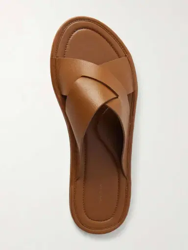 The Row Malik Leather Sandals | Thumbnail 6