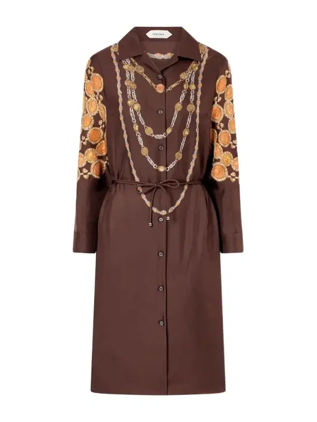 The Lover Printed Silk-twill Mini Dress