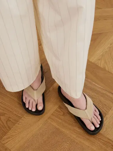 St. Agni Suede Platform Thong Sandals | Thumbnail 2 St. Agni Suede Platform Thong Sandals | Thumbnail 2