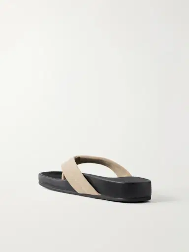 St. Agni Suede Platform Thong Sandals | Thumbnail 3 St. Agni Suede Platform Thong Sandals | Thumbnail 3