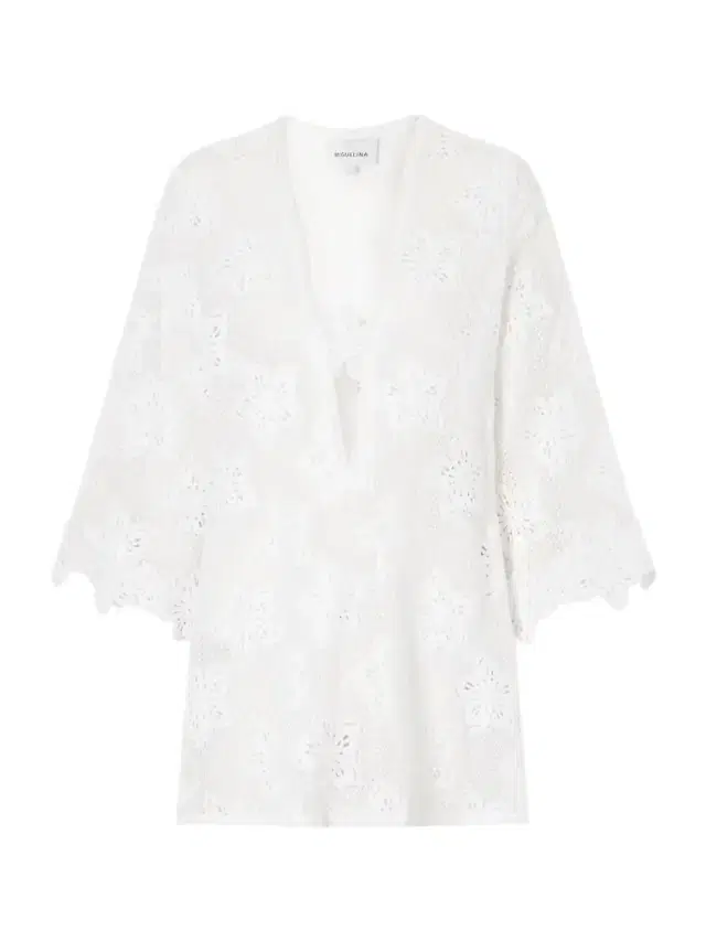 Miguelina Jane Cotton-lace Coverup