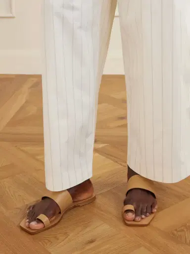 aeyde Sibel Leather Flat Sandals | Thumbnail 2 aeyde Sibel Leather Flat Sandals | Thumbnail 2