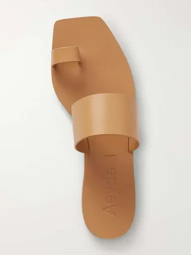 aeyde Sibel Leather Flat Sandals | Thumbnail 6 aeyde Sibel Leather Flat Sandals | Thumbnail 6