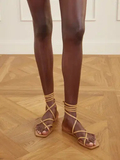 aeyde Norah Leather Sandals | Thumbnail 2 aeyde Norah Leather Sandals | Thumbnail 2