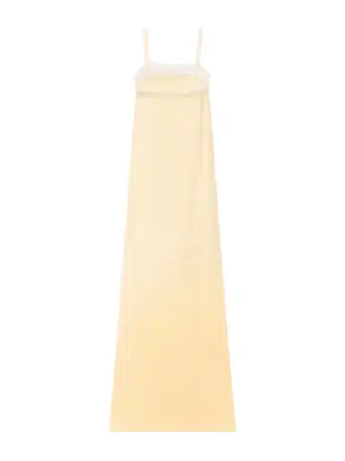 COLLEEN ALLEN Lace-trimmed Silk-satin Gown | Thumbnail 1