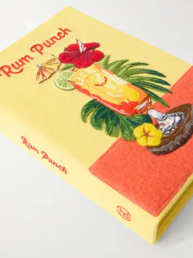 Olympia Le-Tan Rum Punch Appliquéd Embroidered Canvas Clutch | Thumbnail 5 Olympia Le-Tan Rum Punch Appliquéd Embroidered Canvas Clutch | Thumbnail 5