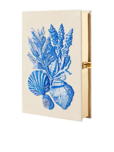 Olympia Le-Tan Sea Garden Embroidered Appliquéd Cotton, Wool And Silk-blend Canvas Clutch | Thumbnail 1 Olympia Le-Tan Sea Garden Embroidered Appliquéd Cotton, Wool And Silk-blend Canvas Clutch | Thumbnail 1