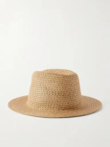 Eugenia Kim Lillian Embellished Raffia-effect Hat | Thumbnail 3 Eugenia Kim Lillian Embellished Raffia-effect Hat | Thumbnail 3