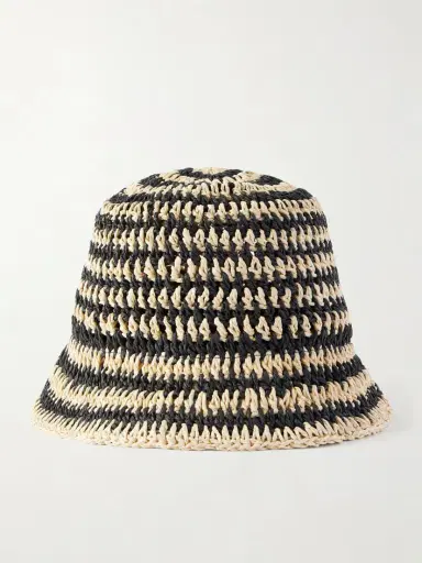 Eugenia Kim Jonah Striped Straw Bucket Hat | Thumbnail 3