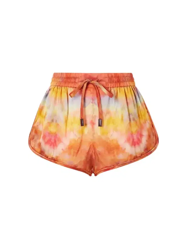 Tie-dye Silk Shorts