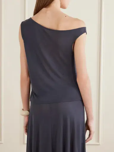 St. Agni Off-the-shoulder Tencel™ Lyocell Top | Thumbnail 4