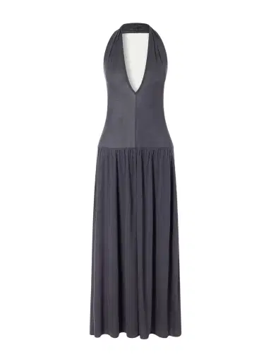 St. Agni Tencel™ Lyocell Halterneck Midi Dress | Thumbnail 1 St. Agni Tencel™ Lyocell Halterneck Midi Dress | Thumbnail 1