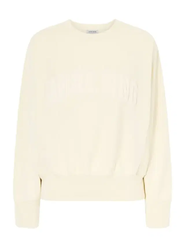 Anine Bing Appliquéd Cotton-fleece Sweatshirt